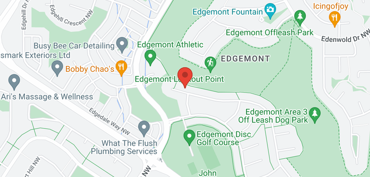 map of 120 Edgemont Estates Drive NW